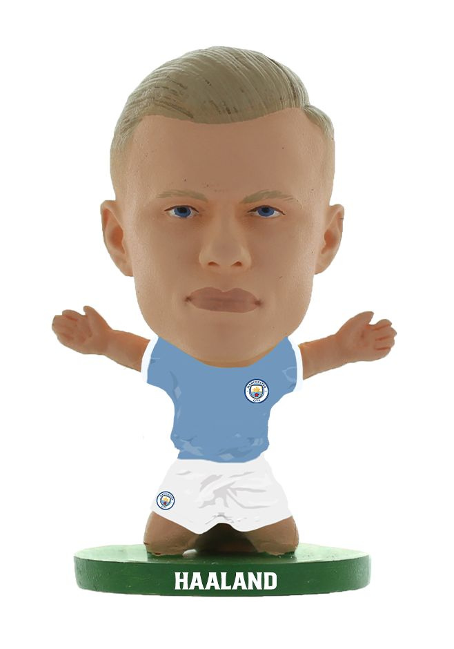 Фигурка SoccerStarz футболиста ФК Манчестер Сити / Man City - Erling Haaland / Эрлинг Холанн - Home V-2023, #1