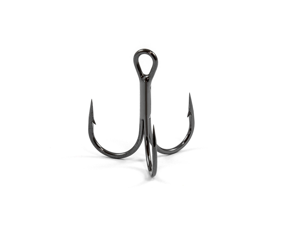 Крючок-тройник BUSHIDO Treble Hook №12 (уп.10шт.) BLN #1