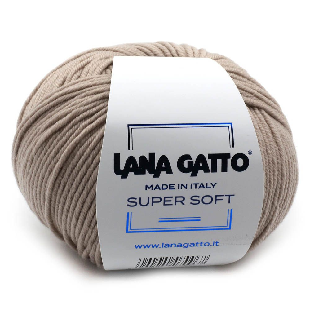 Пряжа Lana Gatto Super Soft 14466 Нюд 4 мотка (Меринос Лана Гатто Супер Софт 14466)  #1