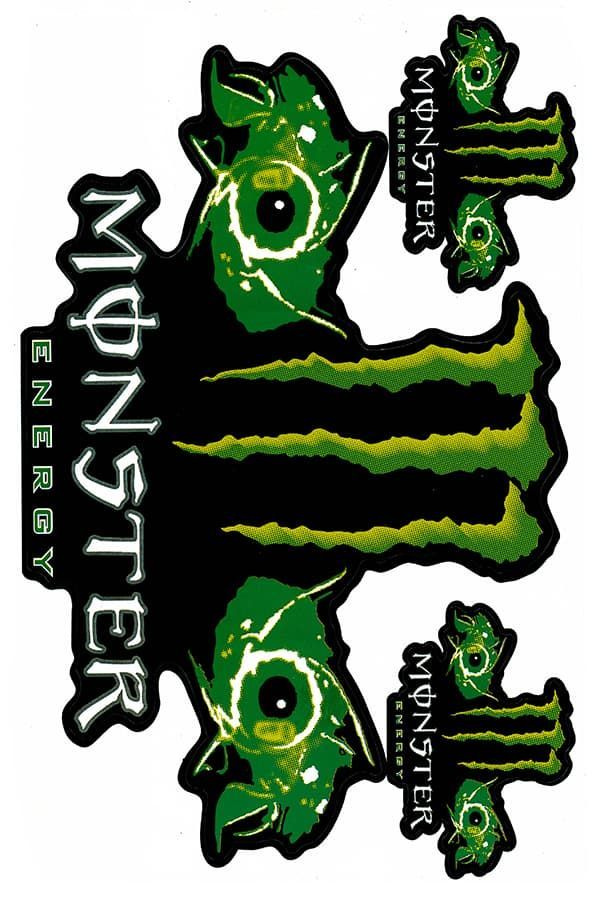 Стикеры наклейки для мотоцикла Monster Energy #1