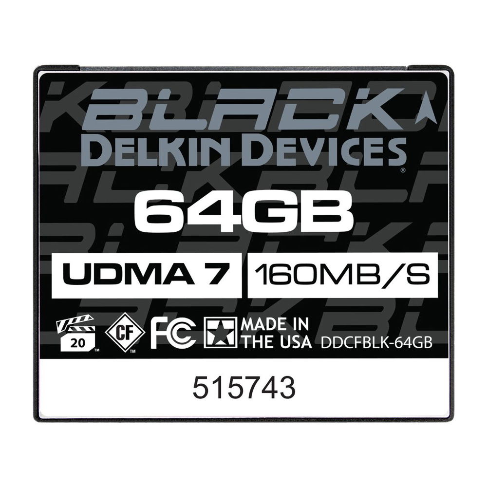 Delkin Devices Карта памяти 64 ГБ  (DDCFBLK-64GB) #1