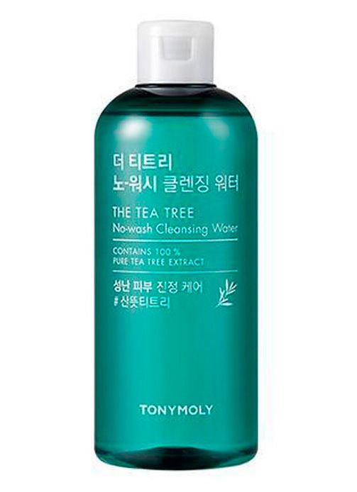 TONY MOLY Мицеллярная вода для снятия макияжа с экстрактом чайного дерева, THE TEA TREE No-wash Cleansing #1