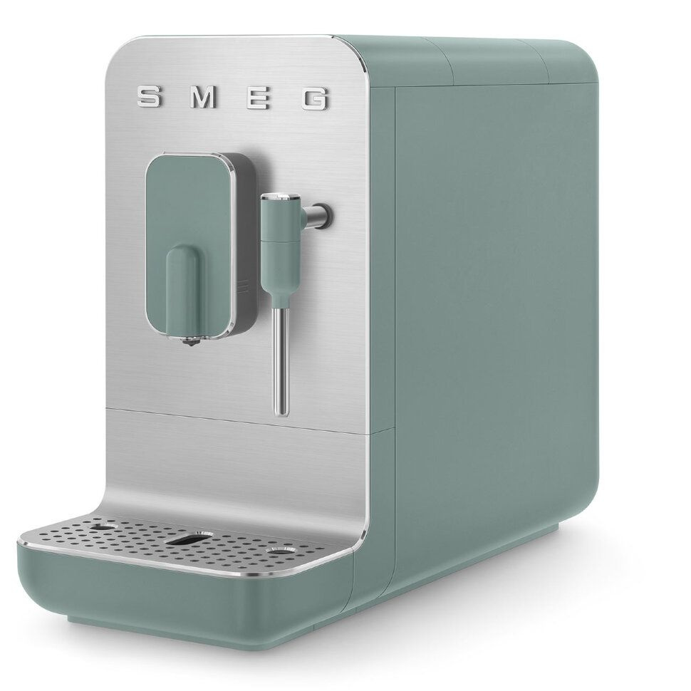 Автоматическая кофемашина SMEG BCC02EGMEU с капучинатором, изумрудно-зеленый (матовый)  #1