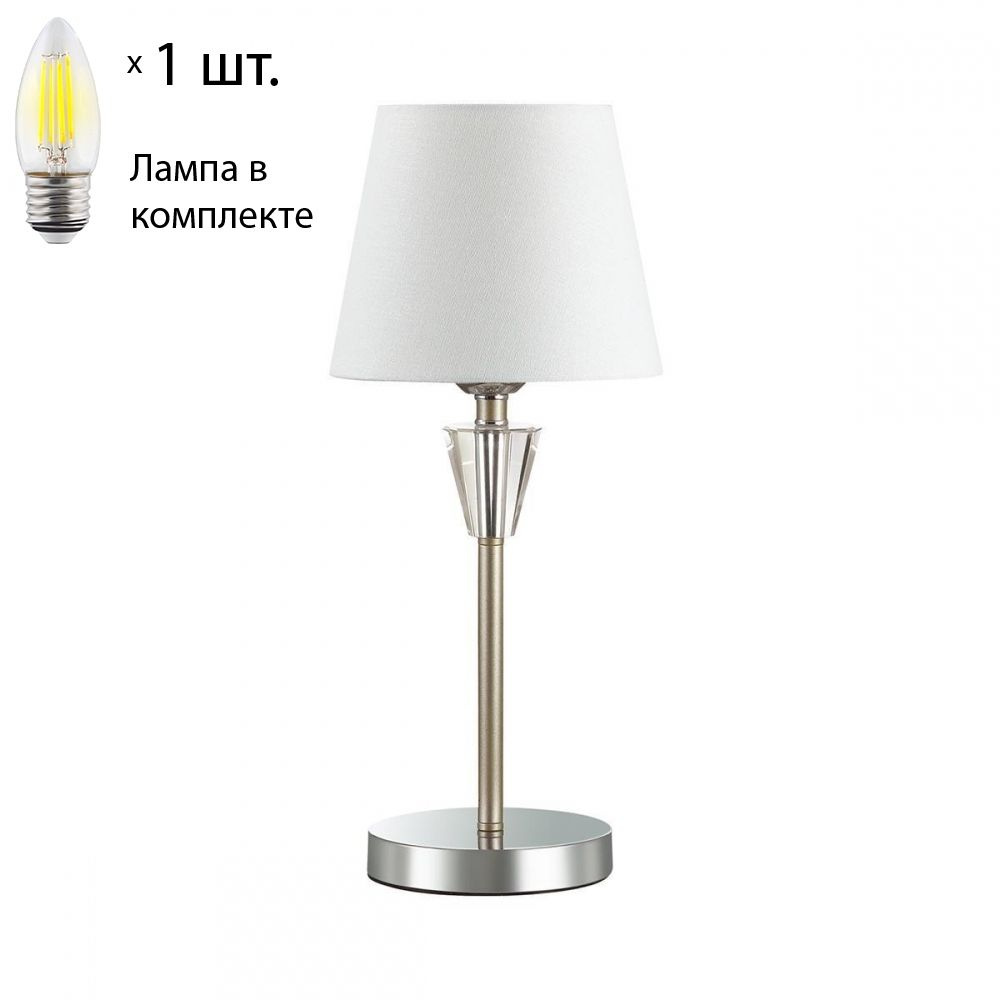 Настольная лампа с лампочкой Lumion Loraine 3733/1TLamps Е27 Свеча #1