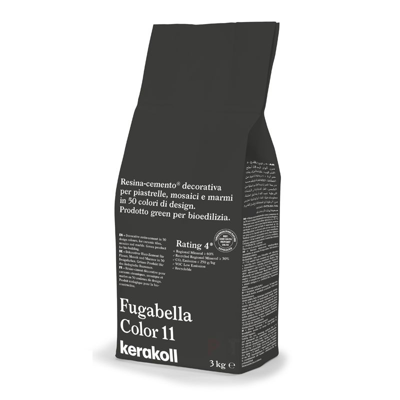 Затирка для плитки полимерцементная Kerakoll Fugabella Color (3кг) 11  #1