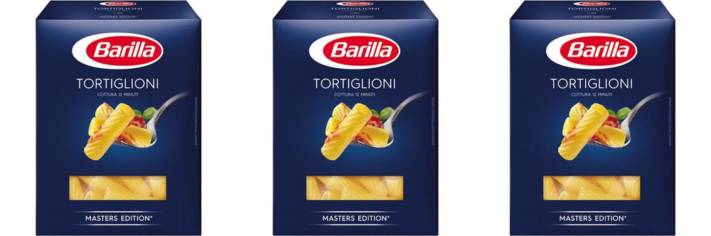 Barilla Макаронные изделия Tortiglioni, 450 г, 3 шт #1