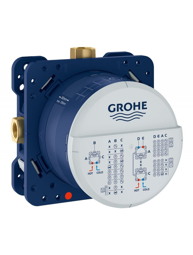 Универсальная встраиваемая часть GROHE Rapido SmartBox для вентилей, смесителей и термостатических смесителей #1