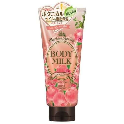 Молочко для тела питательное и увлажняющее Precious Garden Body Milk Honey Peach с ароматом персика, #1