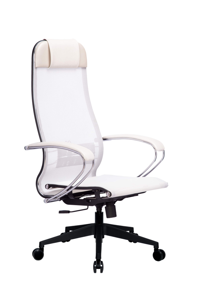 Компьютерное кресло МЕТТА-4(MPRU)/подл.131/осн.002 белый #1