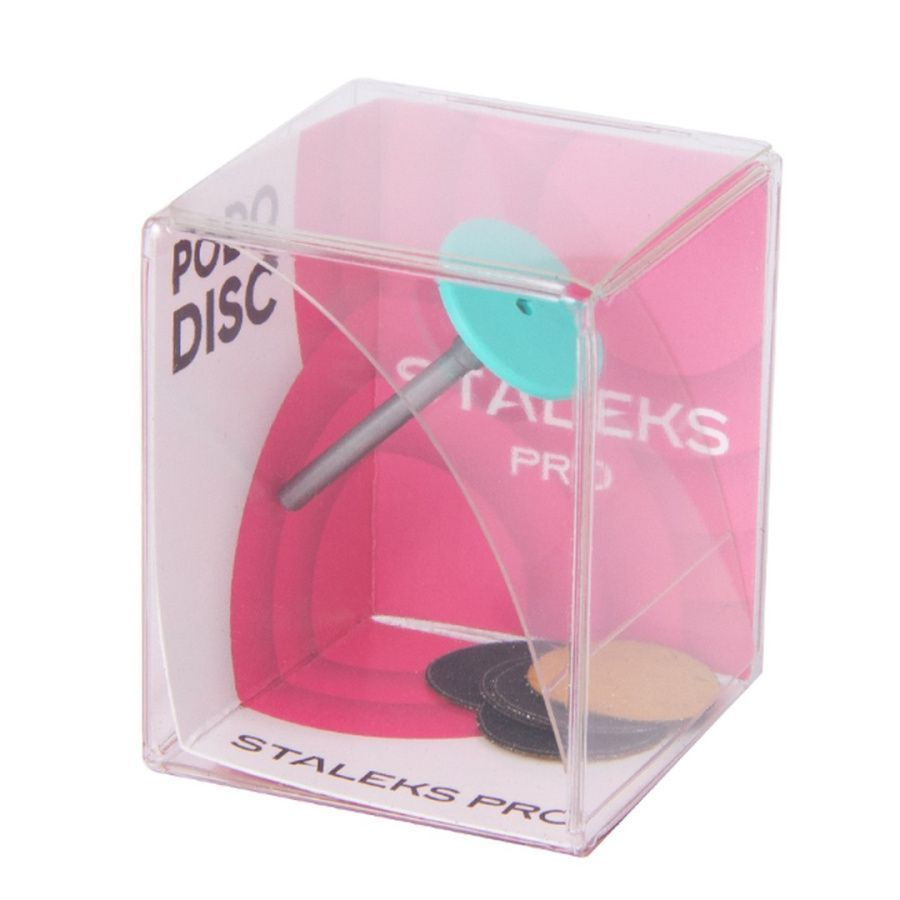 Staleks Педикюрный диск пластиковый в комплекте с сменным файлом (5 шт.) / PODODISC PRO PPDset-10 ХS, #1