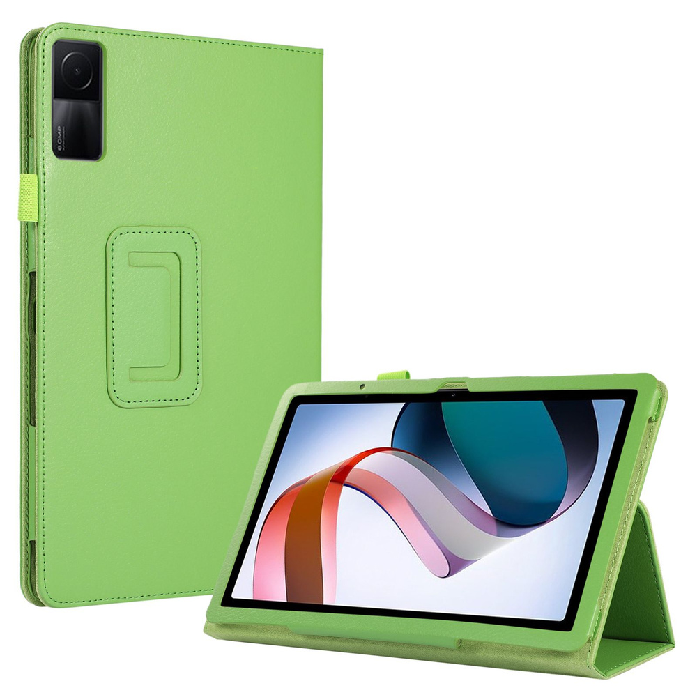 Чехол для планшета Redmi Pad 2022 10,6 дюйма, кожаная (зеленый) #1