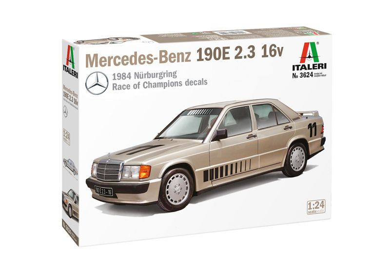 Italeri 3624 Сборная модель Mercedes-Benz 190E 2.3 16v 1:24 #1