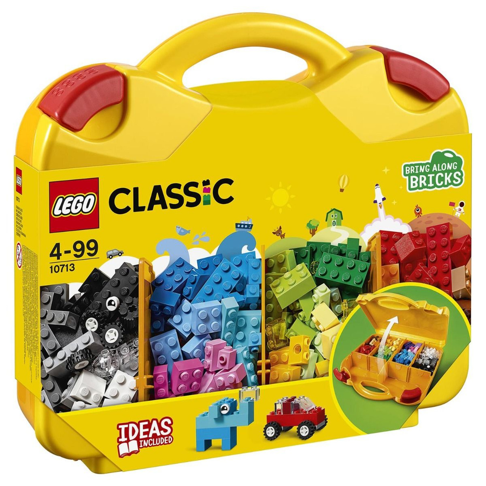 Конструктор LEGO Classic 10713 Чемоданчик для творчества и конструирования  #1