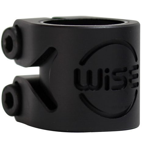 Зажим для трюкового самоката Wise Double Aluminium Clamp Duality - Black #1