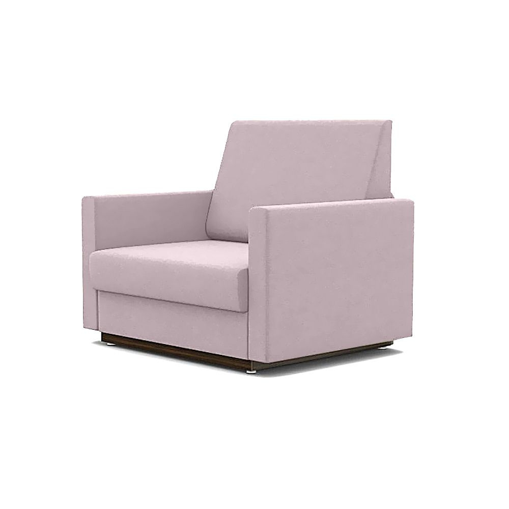 Кресло-кровать Стандарт + ФОКУС- мебельная фабрика 80х80х87 см светлая пыльная роза  #1