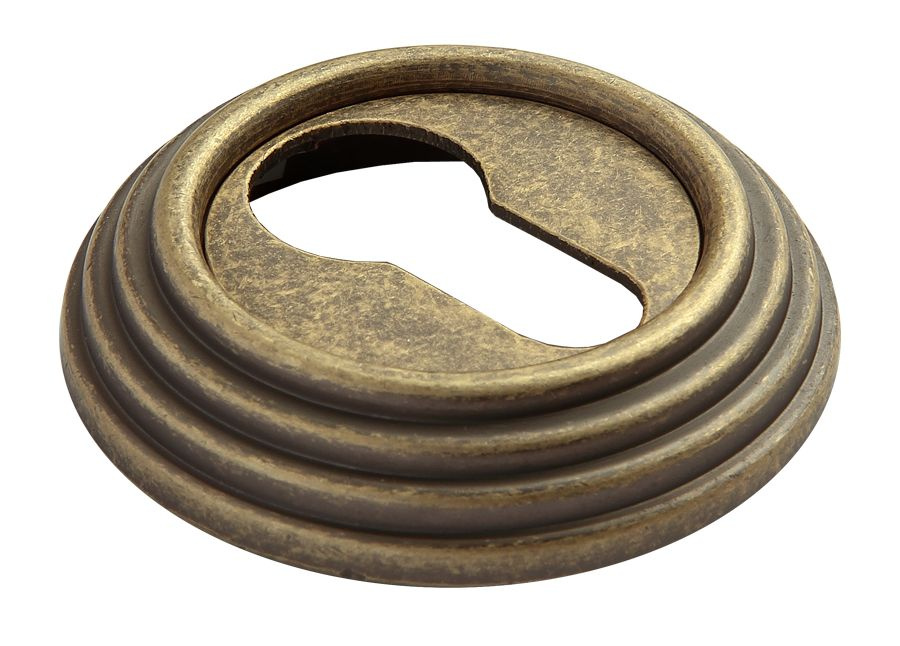 накладка на ключевой цилиндр Rucetti (Ручетти) RAP-CLASSIC-L KH OMB, старая матовая бронза  #1