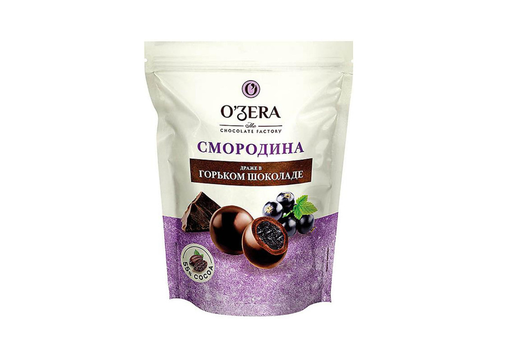 Драже Смородина в горьком шоколаде, 150 г OZera #1