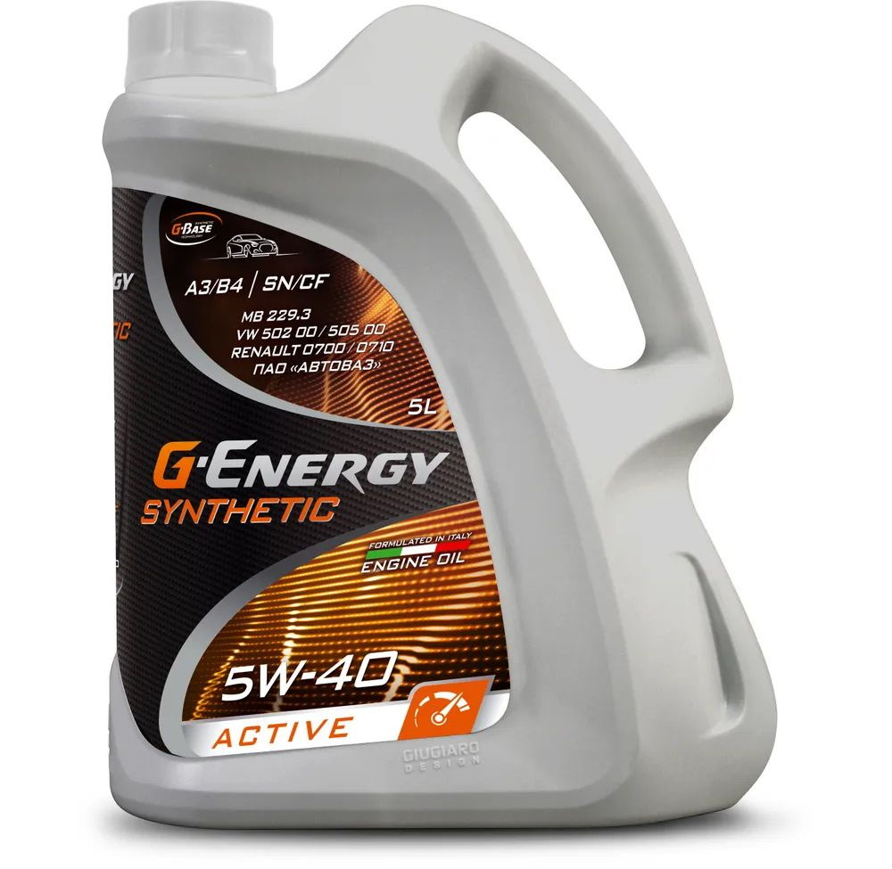 G-Energy SYNTHETIC ACTIVE 5W-40 Масло моторное, Синтетическое, 5 л #1