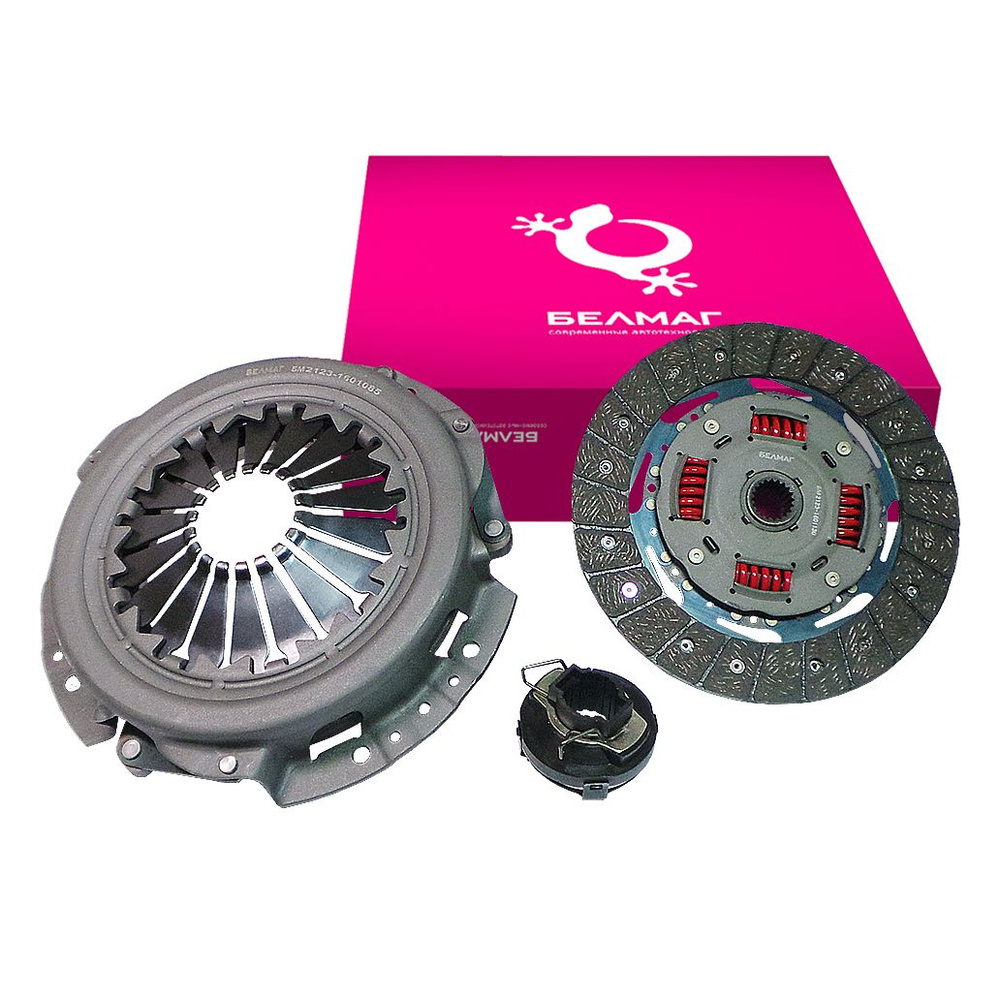 Сцепление в сборе 2123 (диск нажимной диск ведомый выжимной подшипник ...