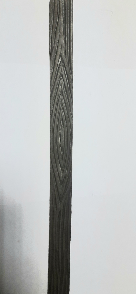 Полоса металлическая кованая 25*4 мм 1,5 м 5 шт #1