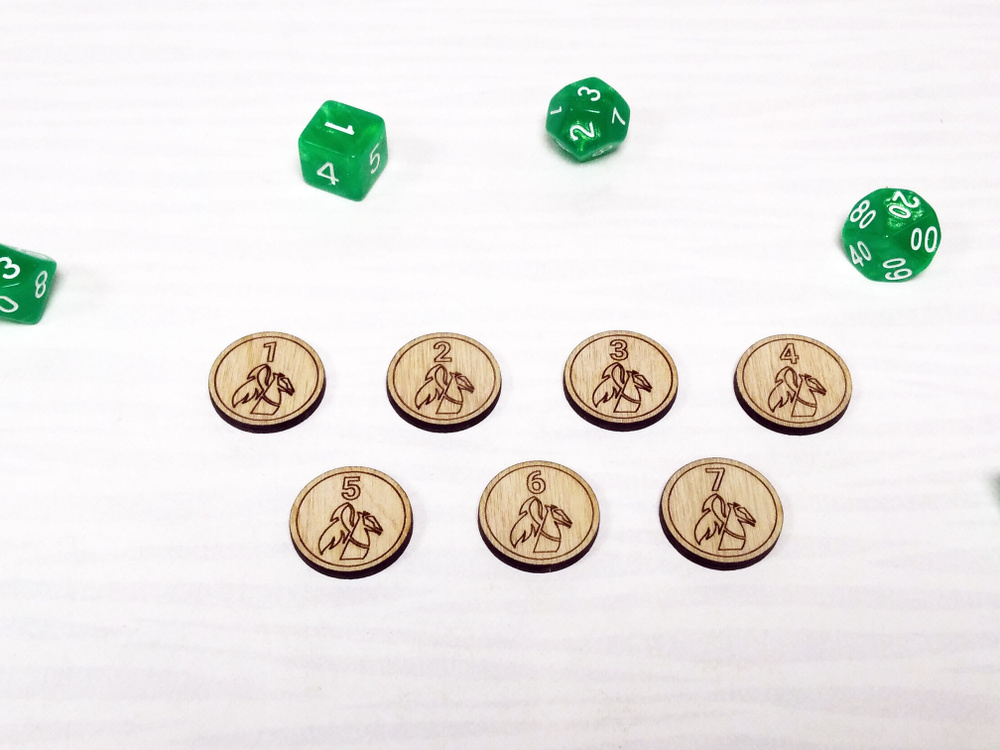 Токены для ДнД Всадники, Фишки для НРИ, Token DnD, Pathfinder. купить ...