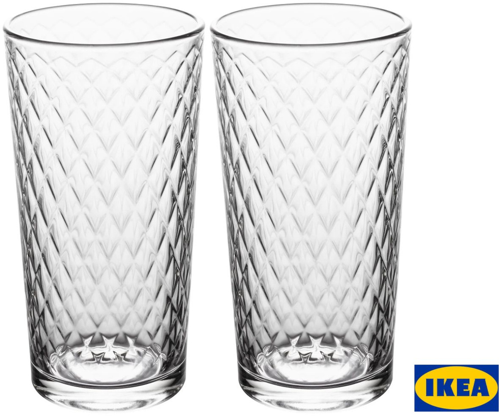 IKEA Набор стаканов для воды, универсальный, 230 мл, 2 шт #1