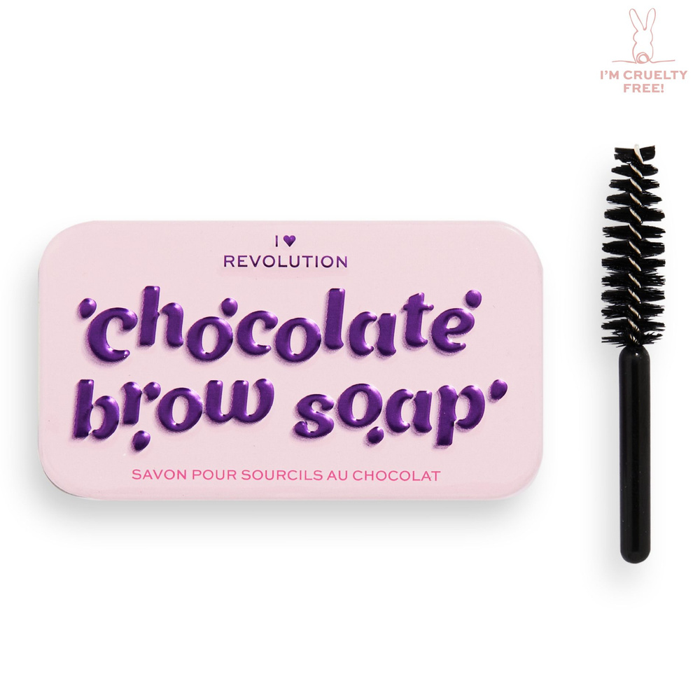 I HEART MAKEUP мыло для бровей Chocolate Brow Soap #1