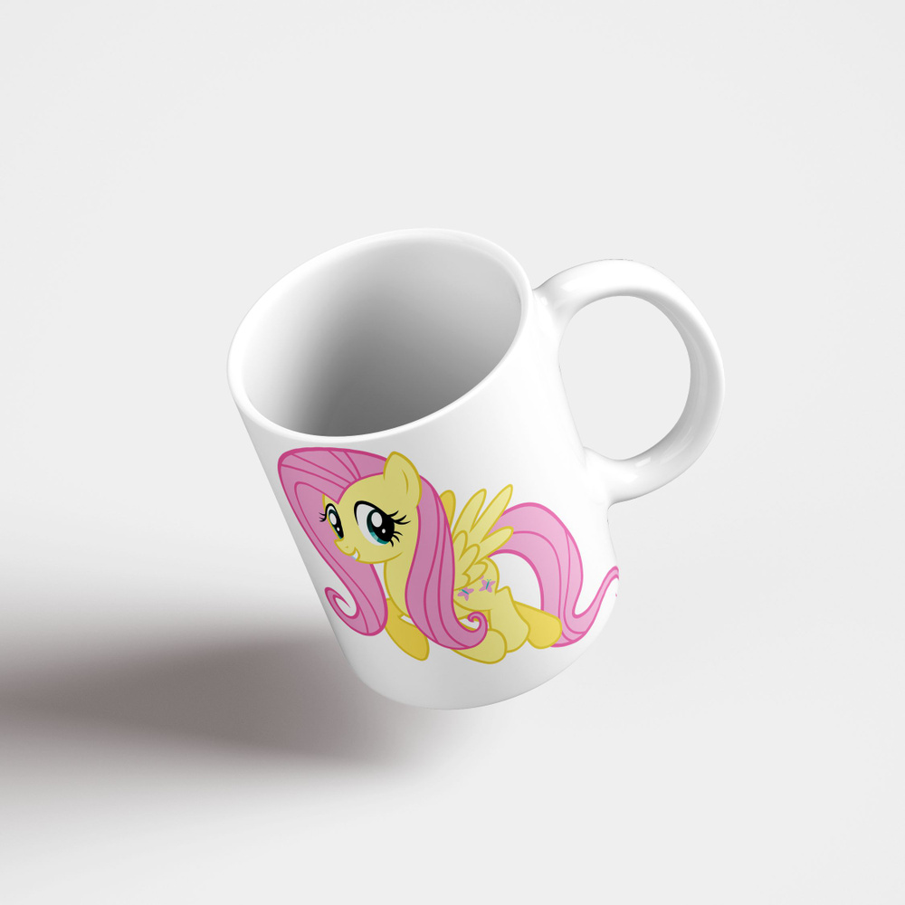 Кружка My Little Pony, MLP, Мой Маленький Пони, Флаттершай, Fluttershy, 330 мл, 1шт.  #1