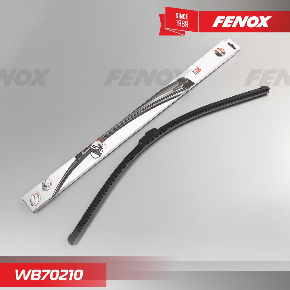 FENOX Щетка стеклоочистителя бескаркасная, арт. WB70210, 70 см Уцененный товар  #1