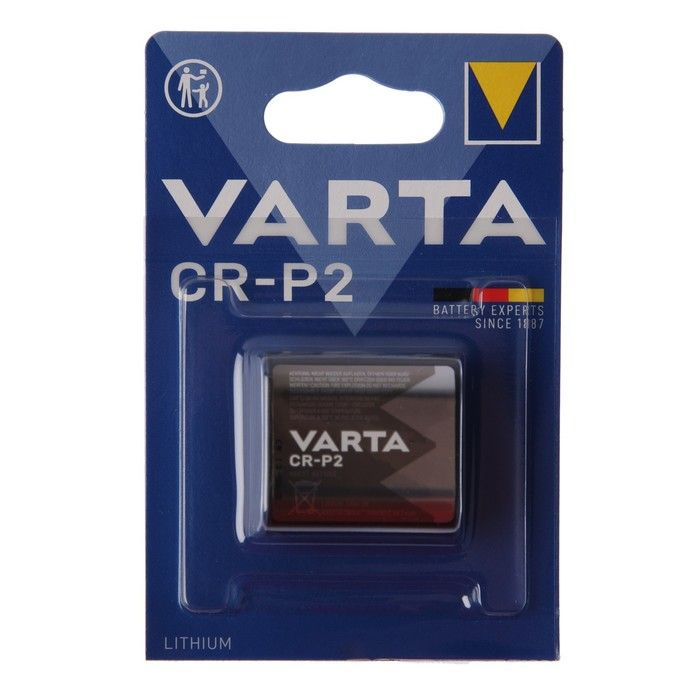 Varta Батарейка 15270 (CR2, CR17355, 5046LC), Литиевый тип, 6 В, 1 шт #1