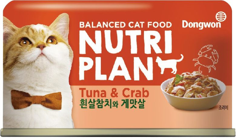 Корм Nutri Plan Tuna & Crab (консерв.) для кошек, с тунцом и крабом, 160 г x 12 шт  #1