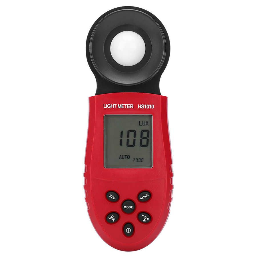 Люксметр Light Meter HS1010, измеритель освещенности и яркости света  #1