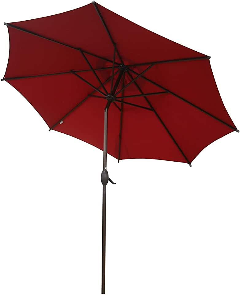 Зонт садовый с подъемным механизмом #1