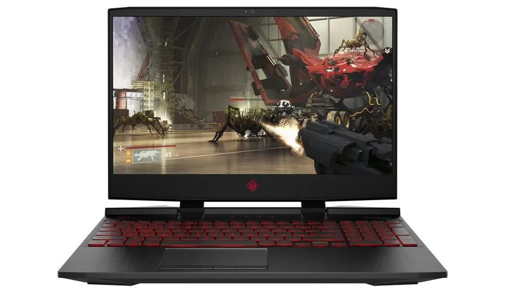 HP OMEN 15-dc1018ur (6RJ46EA) Игровой ноутбук 15.6", Intel Core i7-9750H, RAM 8 ГБ 1152 ГБ, NVIDIA GeForce #1