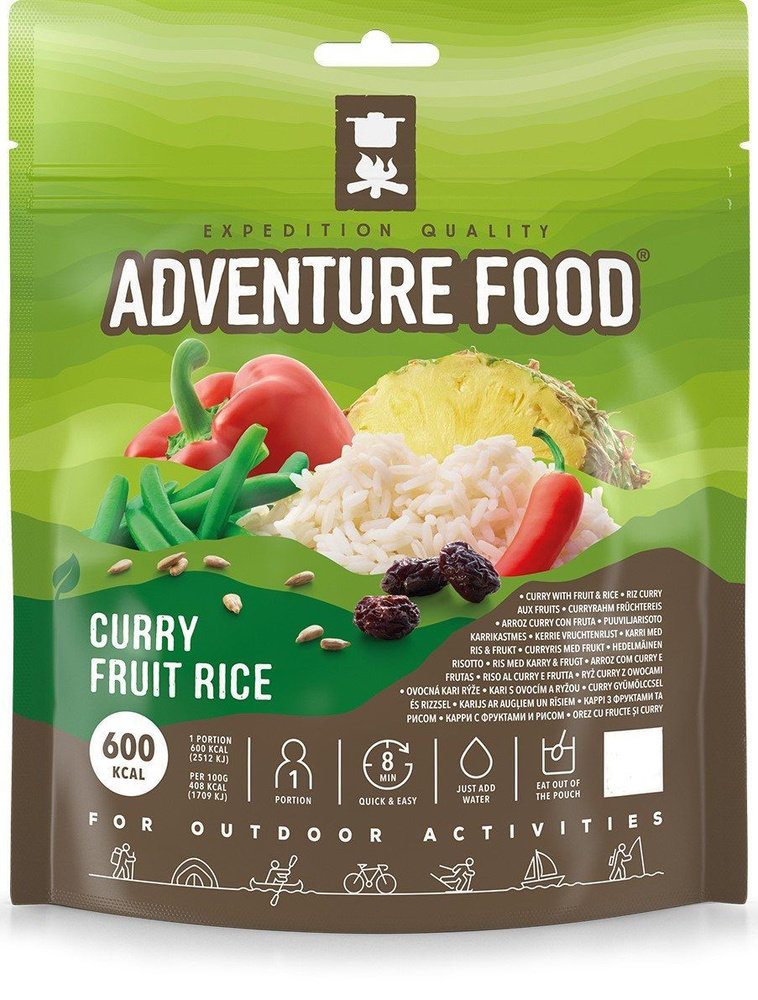 Рис с фруктами и соусом карри Adventure Food Curry Fruit Rice #1