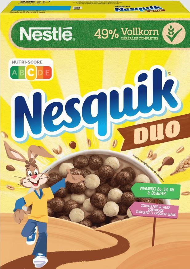 Сухой завтрак Nesquik DUO Шоколадные шарики 330 гр. #1