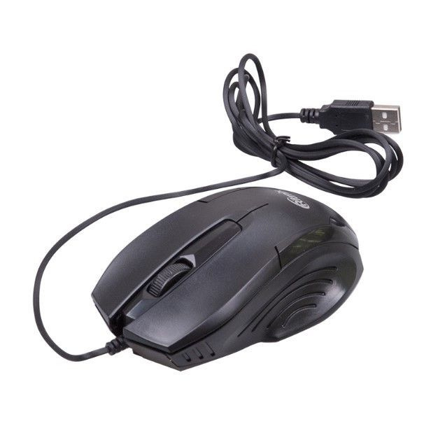 Ritmix Мышь проводная ROM-300 Black, черный #1