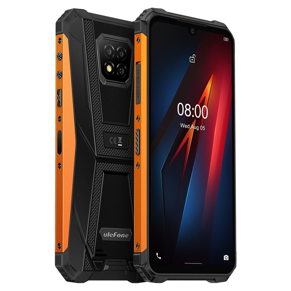 ULEFONE Смартфон Armor 8 4/64GB_smart-ulefone-armor-8-orange 4/64 ГБ, черный, оранжевый  #1