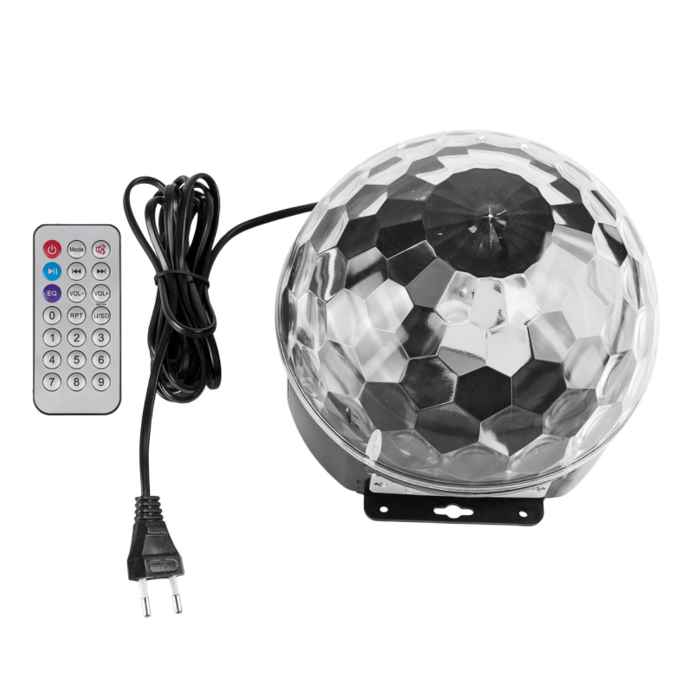 Диско-шар светодиодный c Bluetooth, мультисвет, цвет чёрный, ZR83593436  #1
