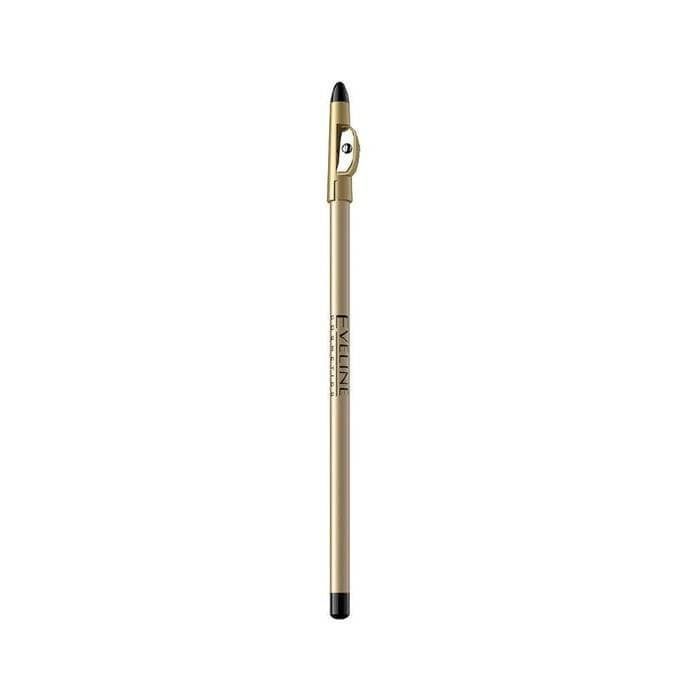 Eveline Cosmetics Карандаш для глаз Eyeliner Pencil, черный, 1 шт #1