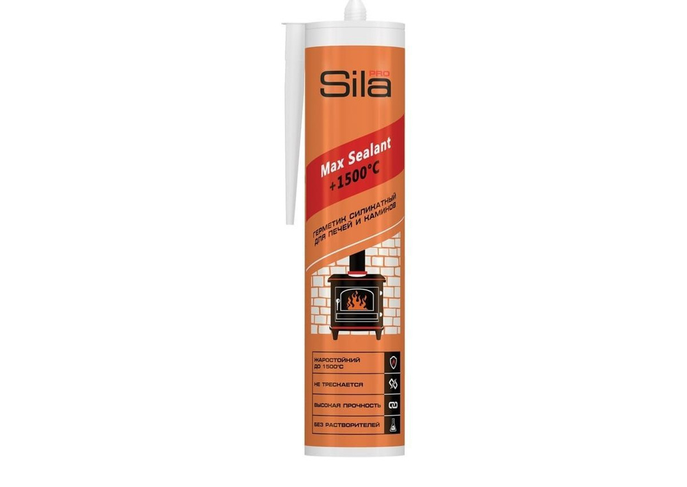 Герметик силикатный Sila PRO Max Sealant +1500, 290 мл #1