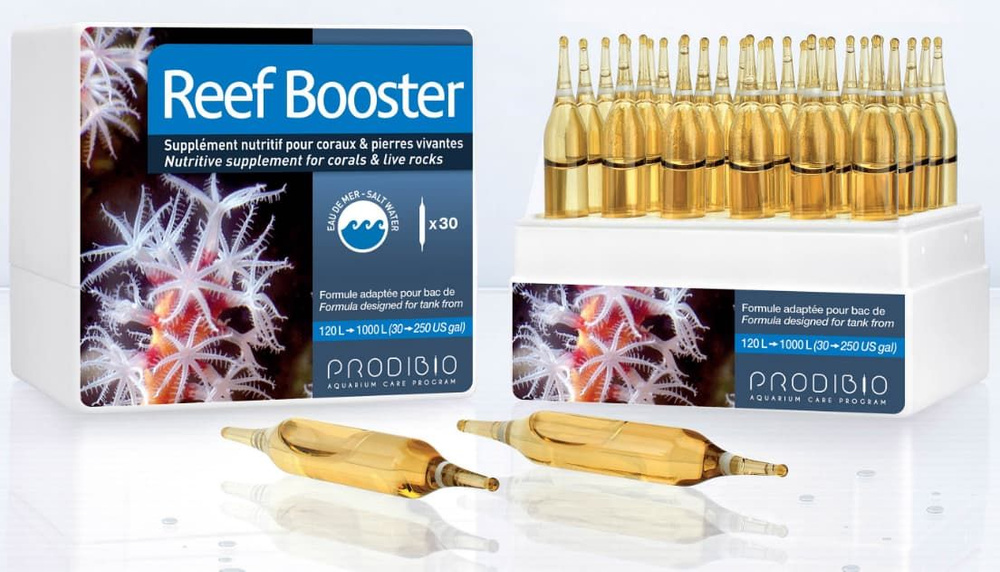 Пищевая добавка для кораллов и фильтраторов Prodibio Reef Booster, 30 ампул  #1
