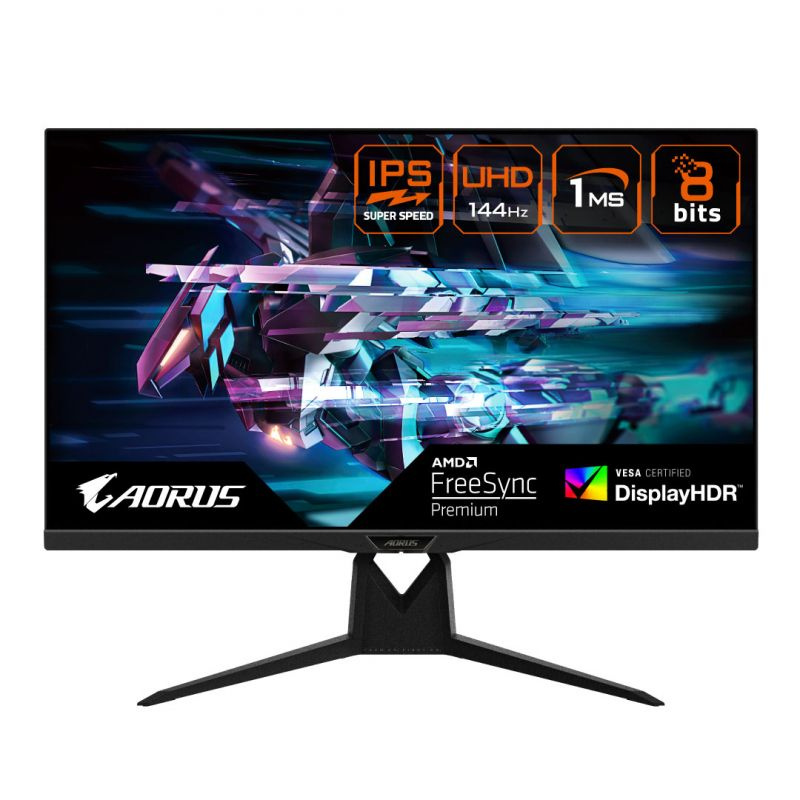 Gigabyte 31.5" Монитор AORUS FI32U, черный #1