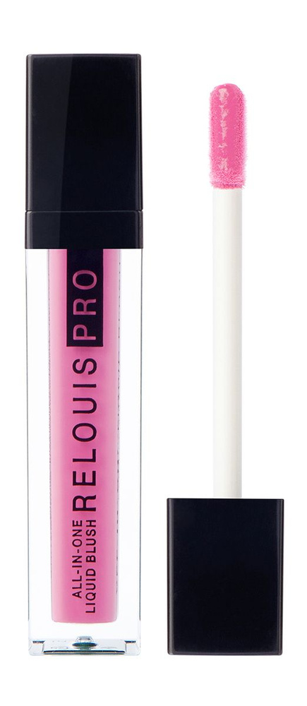 RELOUIS Румяна PRO All-In-One Liquid Blush жидкие, 3,5 г, 02 #1