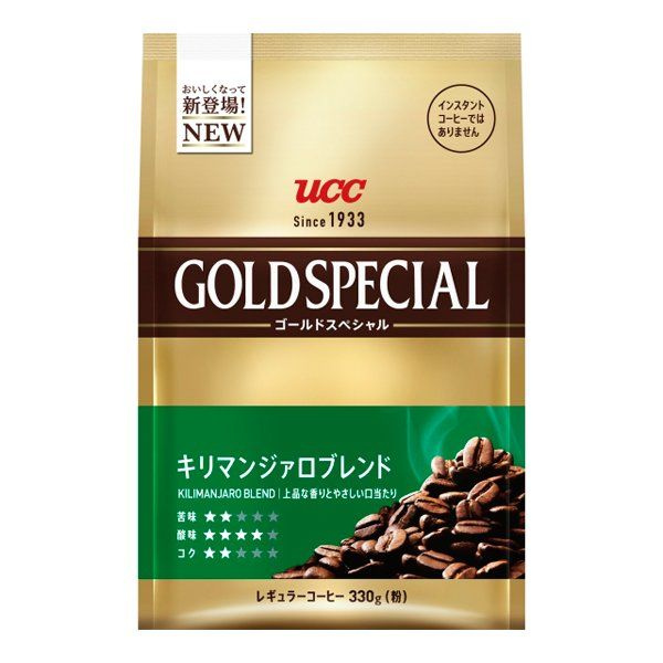 Кофе молотый средней обжарки UCC Gold Special Kilimanjaro Blend средний помол 330 гр  #1