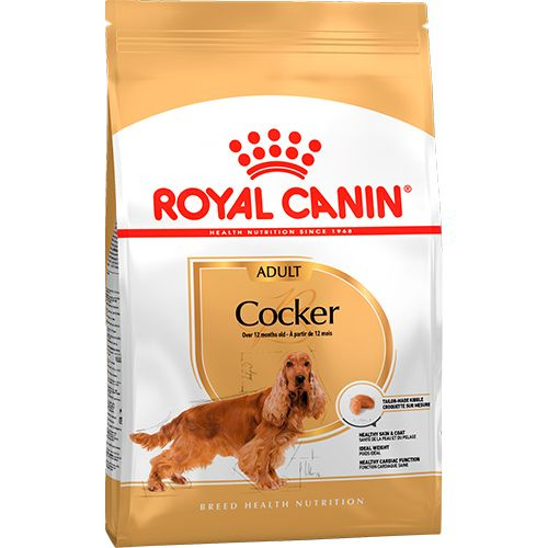 Royal Canin Adult Cocker для собак породы Кокер-Спаниель старше 12 месяцев 3 кг  #1