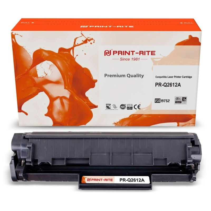 Картридж лазерный Print-Rite PR-Q2612A (TFH724BPU1J1) чер. для HP LJ 1010 #1