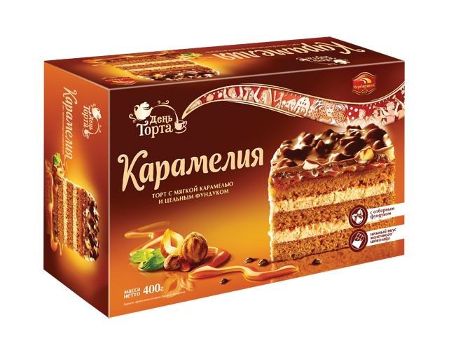 Торт "Карамелия" 400г #1