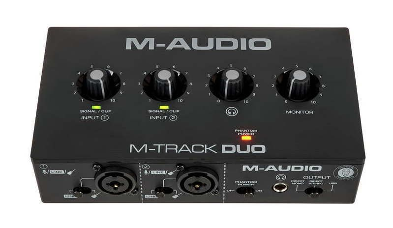 Внешняя звуковая карта M-Audio M-Track DUO #1