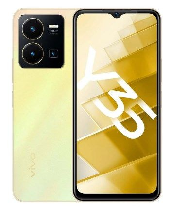 Vivo Смартфон Y35, 64 GB, Dawn Gold (V2205) 64 ГБ #1